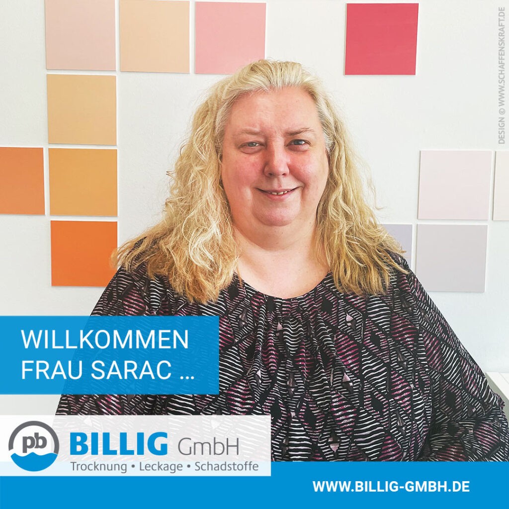 Willkommen Frau Sarac …